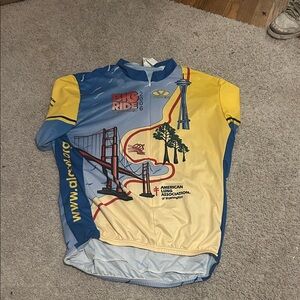 Colorful Kids Cycling Shirt
